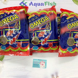 Thức Ăn Cho Cá Koi Omega 500g (giúp cá Koi nhanh lớn, tăng màu, không gây đục nước)