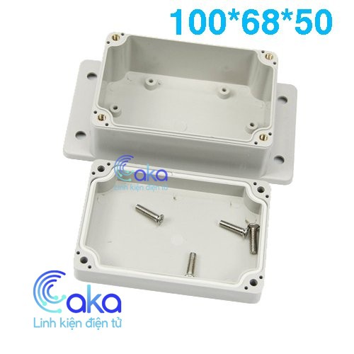 Hộp nhựa 100x68x50 hộp đựng mạch điện có tai