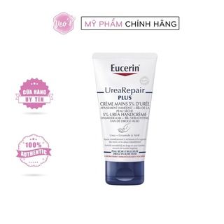 Kem dưỡng phục hồi da tay Eucerin Urea Repair PLUS 5% Urea Handcream 75ml