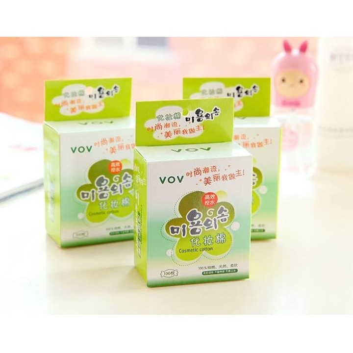 BÔNG TẨY TRANG VOV 80 MIẾNG