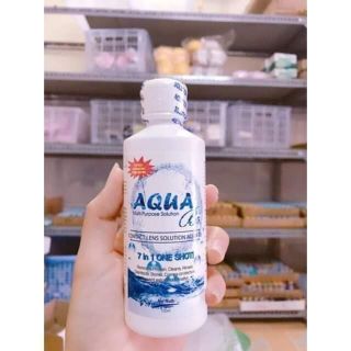 HÀNG TRẢ KHÁCH - 2 chai nước ngâm lens Aqua 50