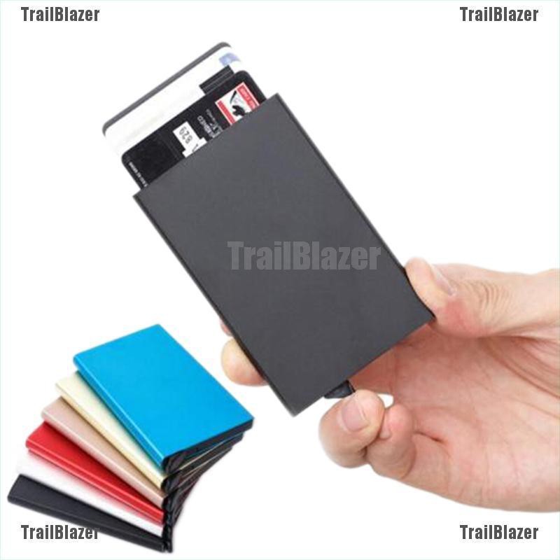 Ví Đựng Thẻ Tín Dụng Bằng Hợp Kim Nhôm Chống Từ Tính Chống Nước Bảo Vệ