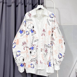 áo cardigan Snoopy
