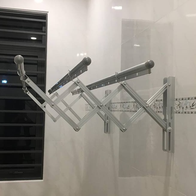 Giàn Phơi Gắn Tường Hòa Phát GT01 Ống 27mm Dài 2M