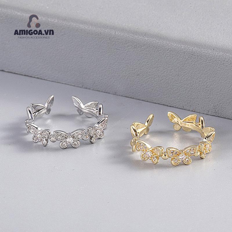 ✨✨Nhẫn Hợp Kim Hình Bươm Bướm Xinh Xắn