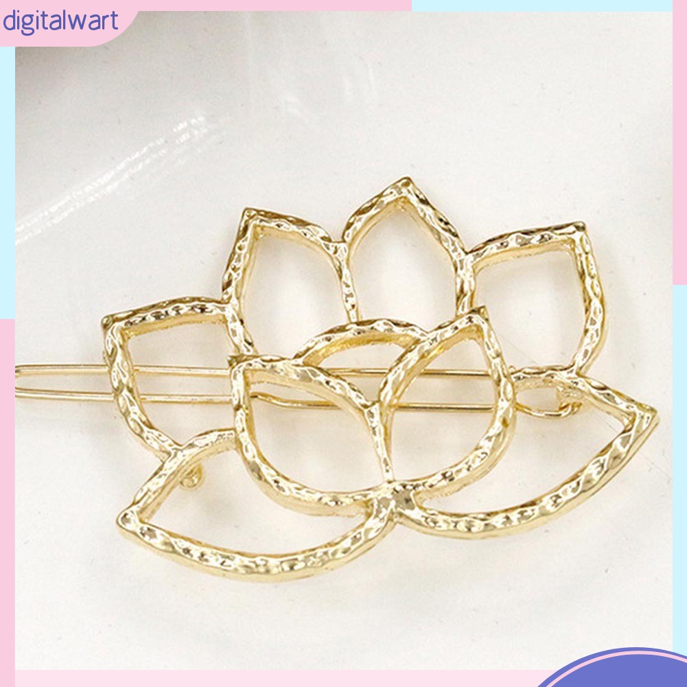 Kẹp Tóc Nữ Hình Hoa Sen Thời Trang