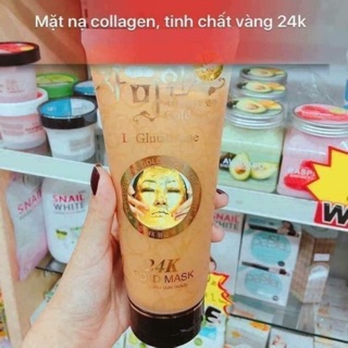 Mặt nạ vàng 24k