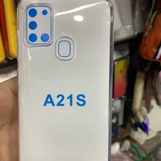 Ốp Samsung A21S dẻo trong suốt dày