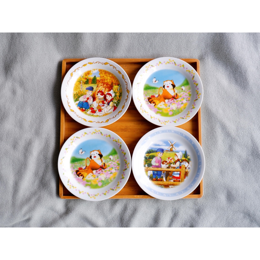 Dĩa hoạt hình châu Âu gốm 18 cm - Limited Collection
