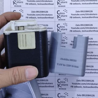 Đáy vỏ pin makita 9.6v nimh độ lên li-ion lắp được 6 pin