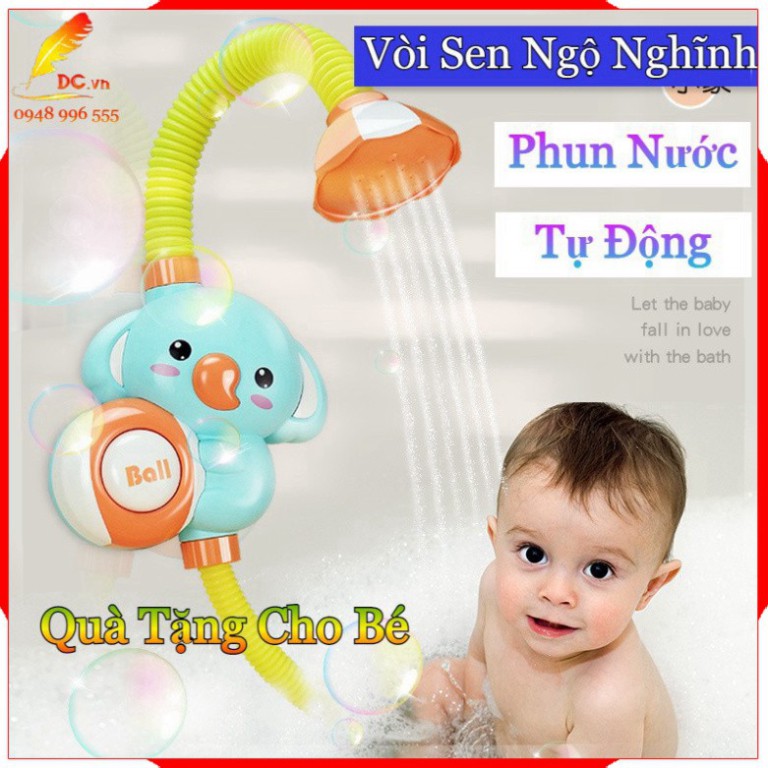Vòi Hoa Sen Phun Nước Tự Động Gấu Kaola Vô Cùng Ngộ Nghĩnh Xoay 360 Độ Hút Chân Không Quà Tặng Cho Bé - tong_kho_gia_dun