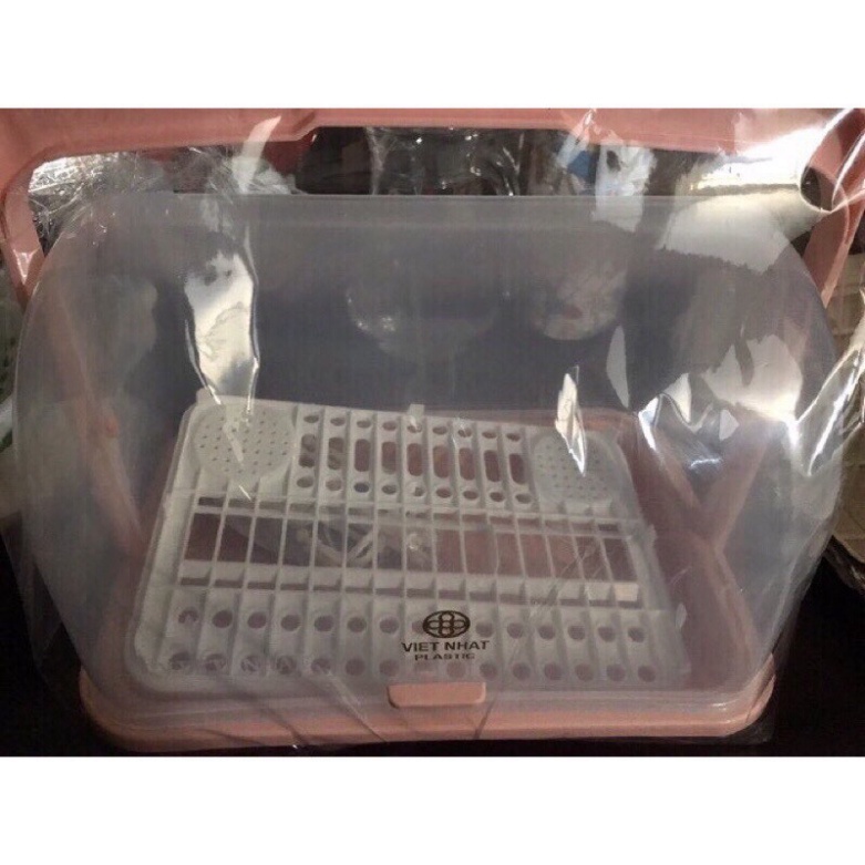 khay úp bình sữa và cốc cho trẻ sơ sinh có nắp đậy kín chống bụi và vi khuẩn