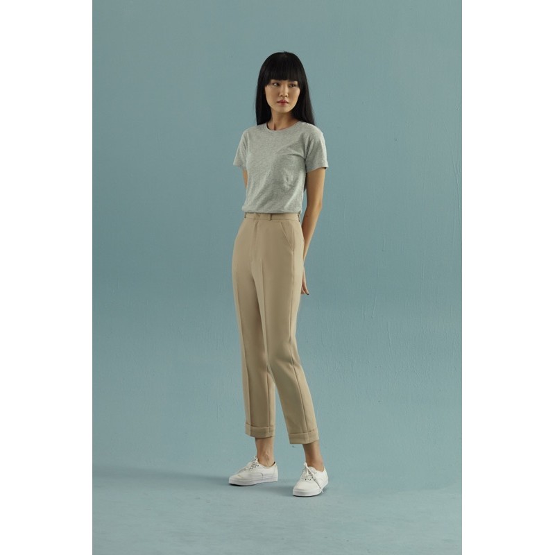 Quần tây ống thẳng Ciga (Đen - Be) | BigBuy360 - bigbuy360.vn