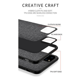ốp điện thoại Vải Da Tinh Tế Cho Xiaomi Redmi Note 9 Pro Max Note 9s Note 8 Pro Note 7 Pro
