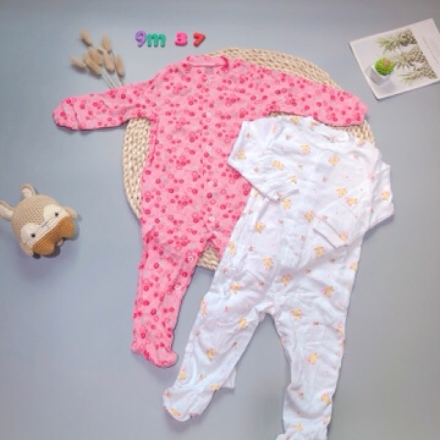 [SALE]Set 2c body dài liền chân - hàng lẻ size 3.6.9m NGẪU NHIÊN