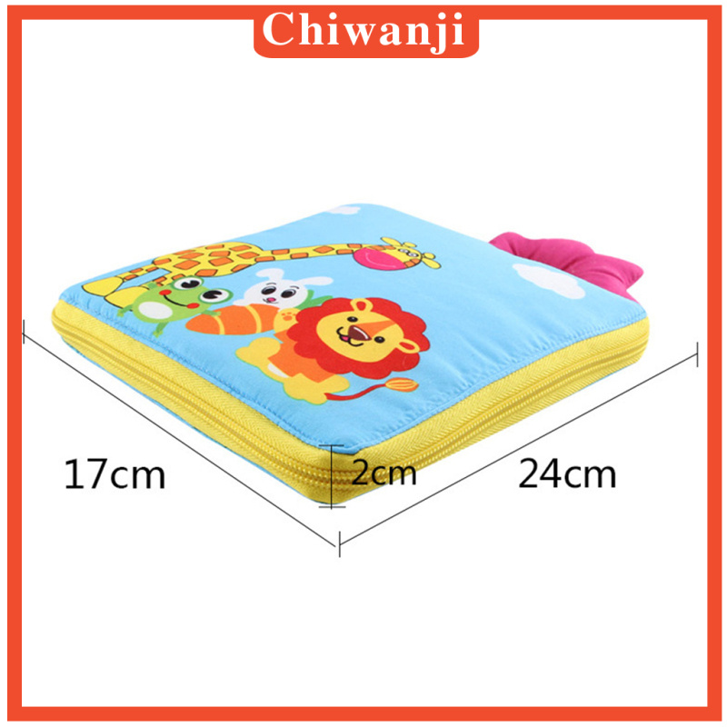 Sách Vải 3D Mềm Mại Giáo Dục Sớm Cho Bé