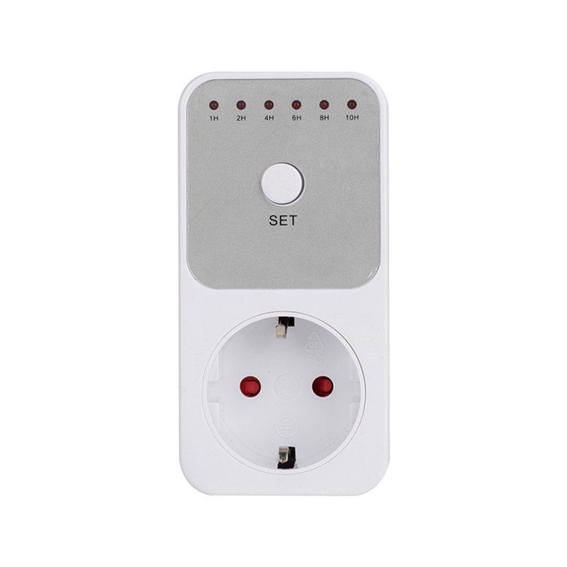 nice☆Mini LED Countdown Timer Switch Socket Outlet Plug-in Time Control EU Plug
