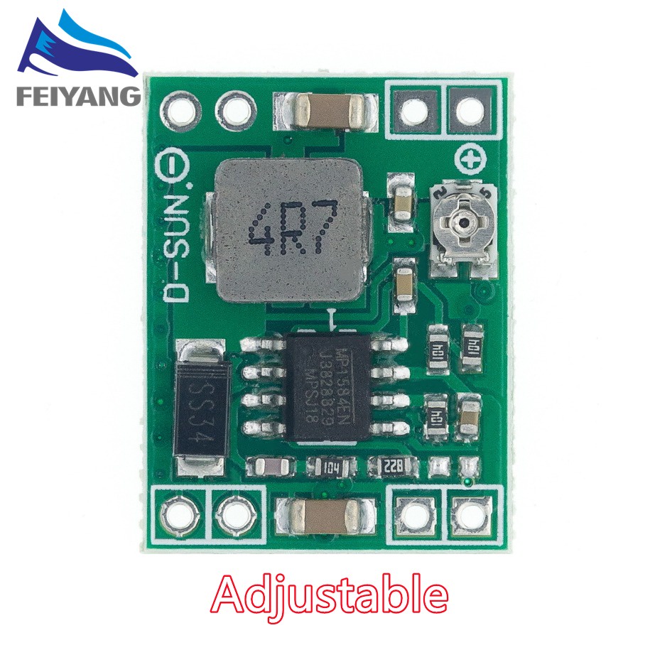 Mô Đun Hạ Áp MP1584EN 3A DC-DC 24V 12V 9V 5V 3V