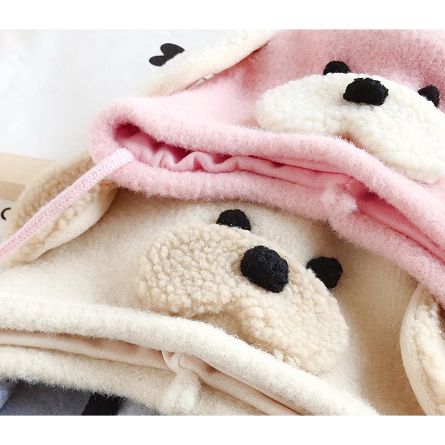 Nón cún hai tai vỉnh giữ ấm cho bé yêu