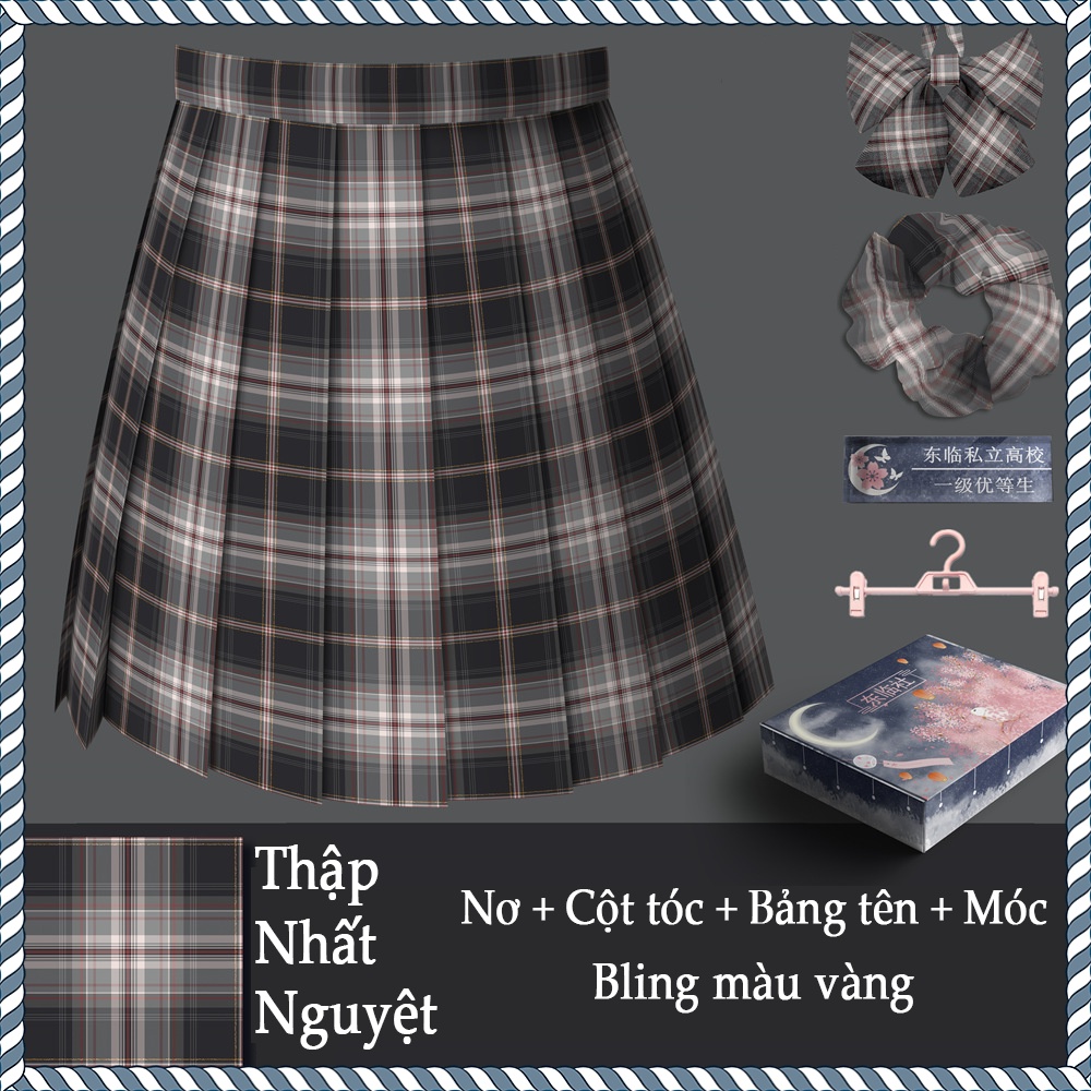 [Đông Lâm Xã] Chân váy đồng phục Seifuku/JK - Thập Nhất Nguyệt