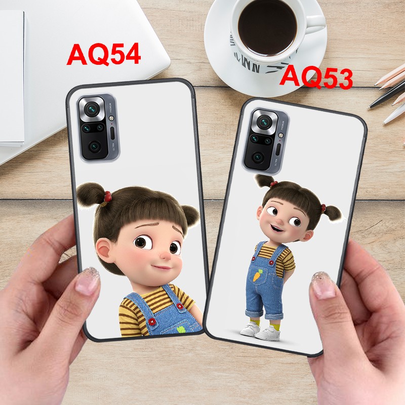 ỐP LƯNG ĐIỆN THOẠI XIAOMI REDMI 10-REDMI NOTE 10 -REDMI NOTE 10 PRO - REDMI NOTE 10S BIỂU CẢM ĐÁNG YÊU CUTE BÉ GÁI