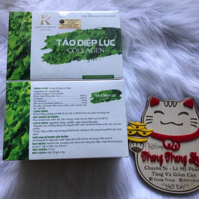 TẢO DIỆP LỤC COLLAGEN[ chính hãng]