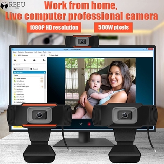 Webcam usb 2.0 pc 1080p có mic cho máy tính