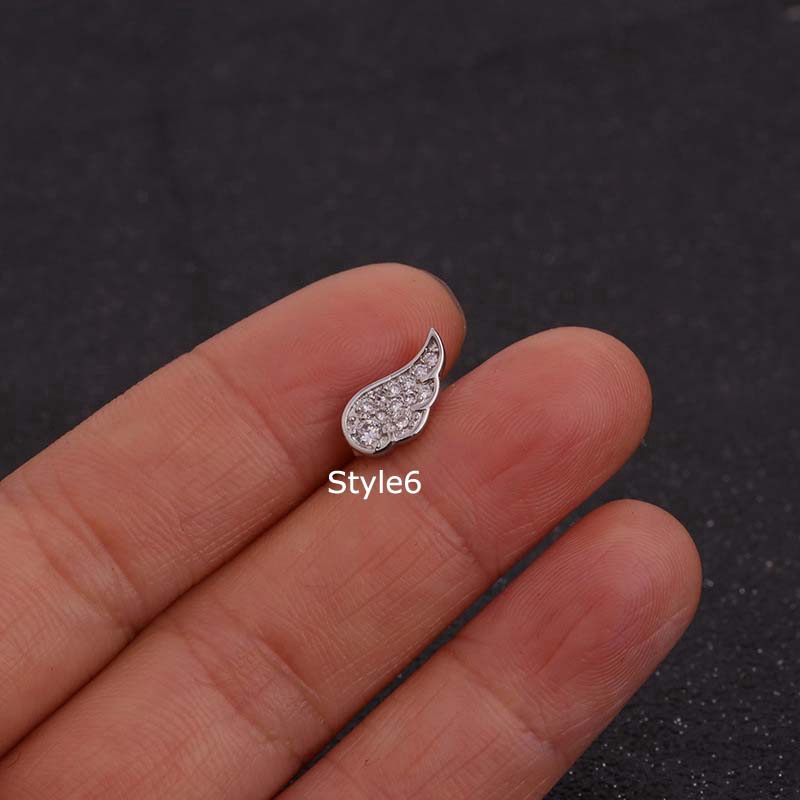 Khuyên Tai Thép Không Gỉ 20g