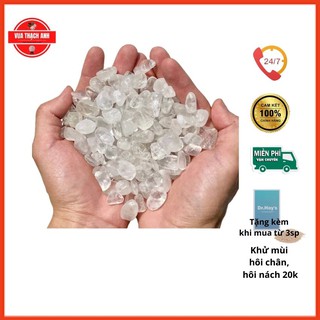 1Kg Đá Trắng Vụn ⚡FREESHIP + QUÀ 20K⚡ Hàng Đẹp, Giá Gốc, Rải Nền Nhà, Chơi Hồ Cá, Chậu Kiểng, Lọc Nước,...