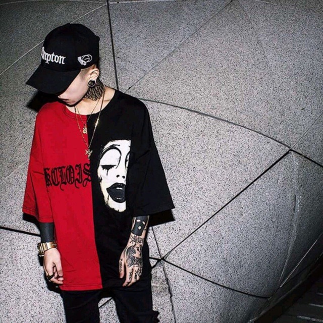 Áo mặt quỷ chất cooton UNISEX | BigBuy360 - bigbuy360.vn