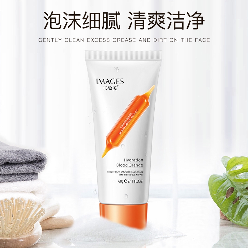 Sữa Rửa Mặt Tạo Bọt Chiết Xuất Cam Đỏ Dưỡng Ẩm Làm Sạch Da | BigBuy360 - bigbuy360.vn