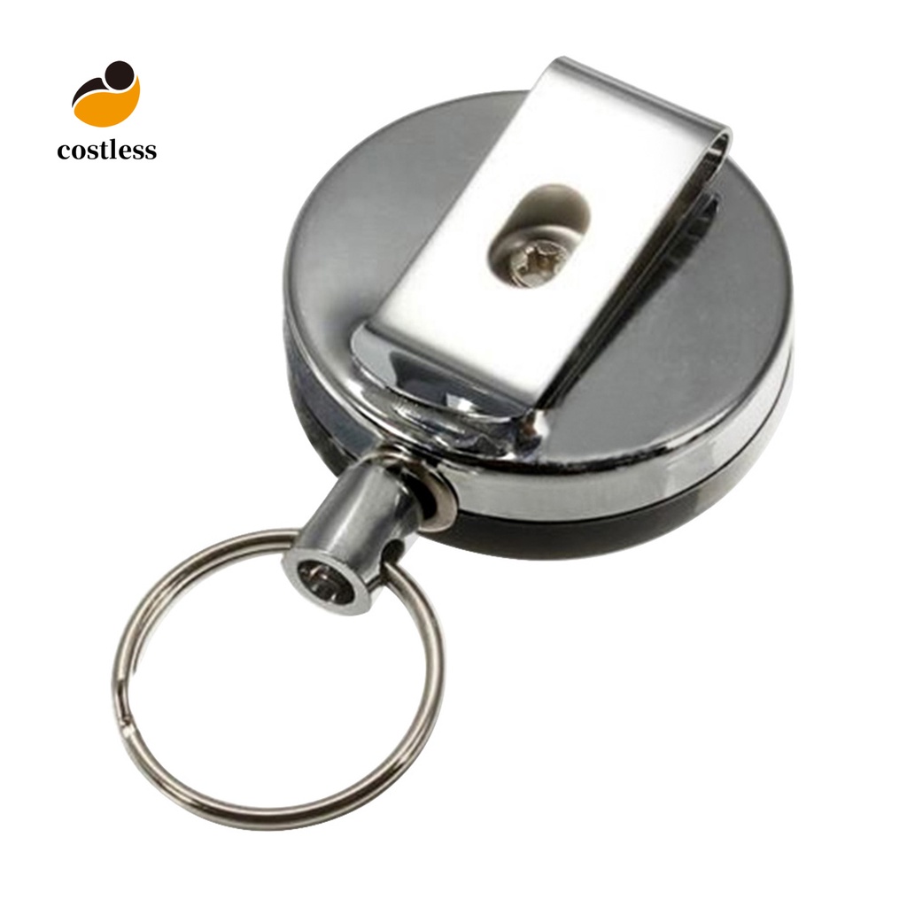 Móc khóa dây rút bằng kim loại tiện dụng