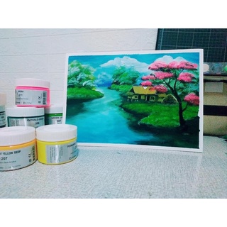 Sơn vẽ Acrylic 3D Đài Loan 100ml Cao Cấp