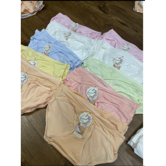 Combo 3 quần lót bầu cạp chéo cotton nâng bụng siêu co giãn, thoáng mát - hàng đẹp