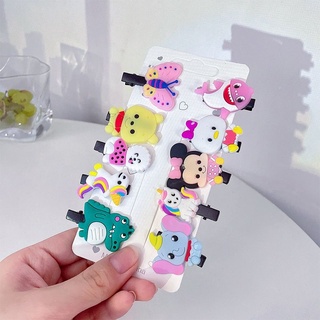 Sét 10 kẹp tóc cute cho bé yêu