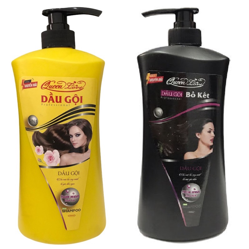 Dầu Gội Bồ Kết Queenloove 1000ml | Siêu Thơm