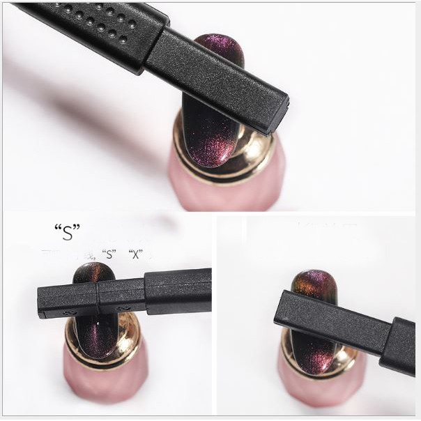 Nam châm vạn năng hơ nổi vân mắt mèo ( hiệu quả nỗi rõ trên sơn nền đen)