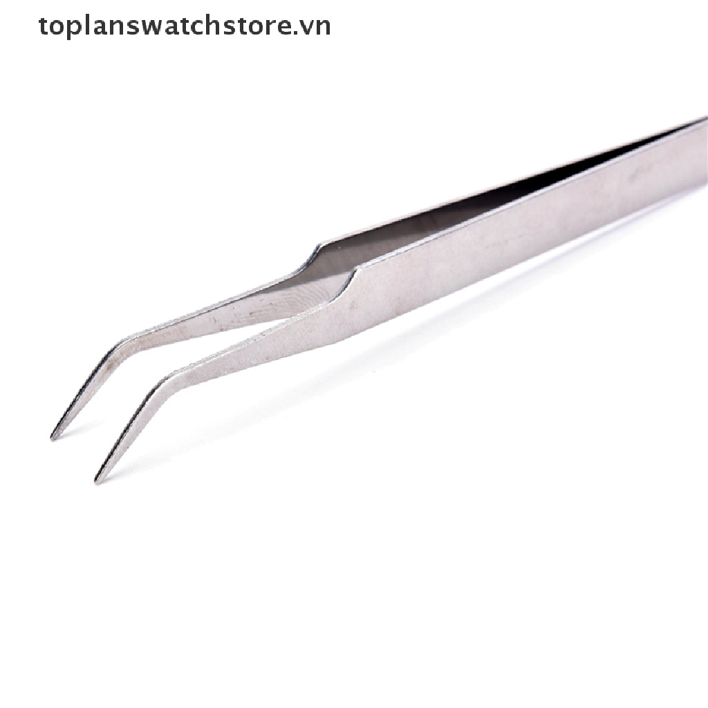 Set 2 Dụng Cụ Trang Trí Móng Tay Bằng Thép Không Gỉ Đính Đá Quý Nhân Tạo