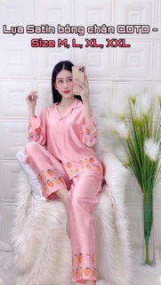 Bộ pijama satin TDQD có size