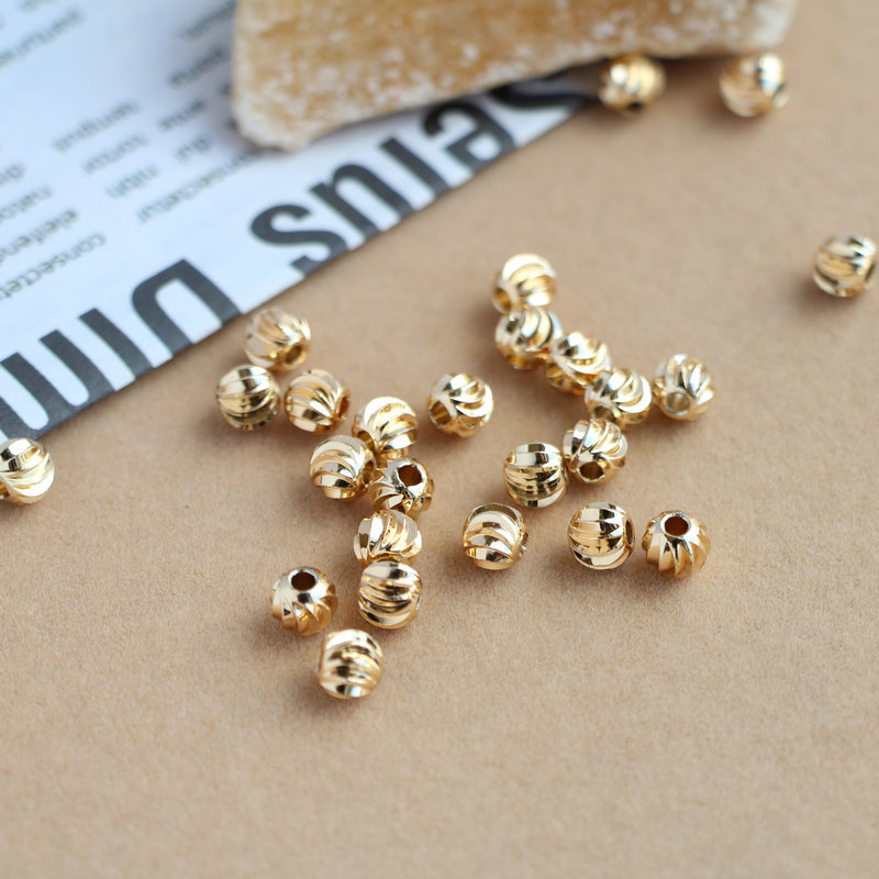 Bộ 10 HạT Đồ Trang SứC Mạ VàNg 14k HìNh MặT Trăng