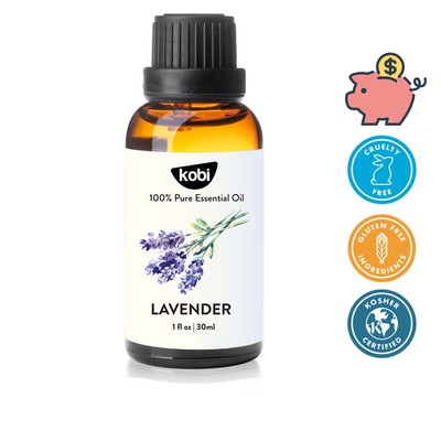 Tinh dầu Oải Hương Kobi Lavender 30ml thơm phòng khử mùi thư giãn dùng khuếch tán
