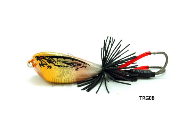 Nhái gỗ Pitbull Triga 43 - mồi giả câu lure cá lóc Thái Lan - 4.3cm 10gr