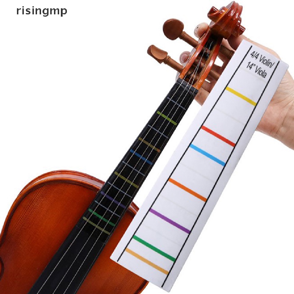 Miếng Dán Trang Trí Đàn violin 4 / 4-1 / 8fingerboard Không Cần Keo ♨Trên đó