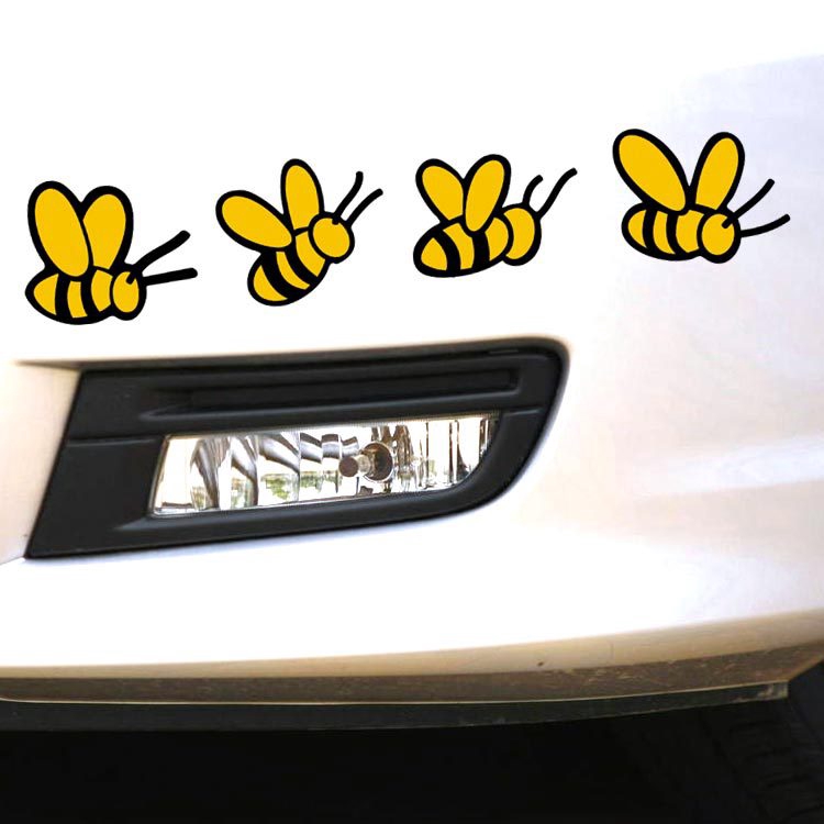 Miếng Dán Trang Trí Xe Hơi Hình Hoạt Hình Winnie The Pooh