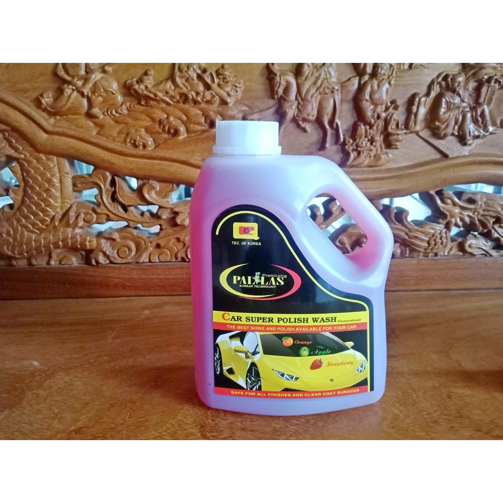 Nước Rửa Xe Tạo Bọt Siêu Bóng Xe Pallas 1500ml