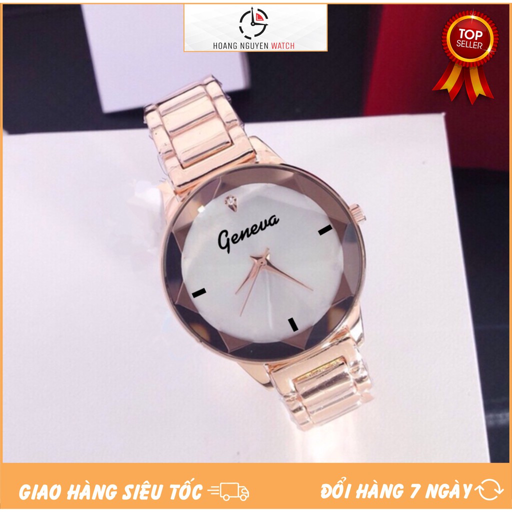 [CỰC ĐẸP] ĐỒNG HỒ NỮ DÂY KIM LOẠI MẶT 3D GENEVA KIM CƯƠNG THỜI TRANG CỰC ĐẸP | BigBuy360 - bigbuy360.vn