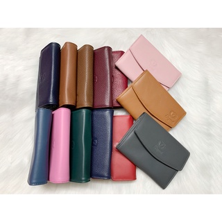 Ví nữ mini cao cấp chất liệu da bò elegant fashion-bóp nữ nhỏ