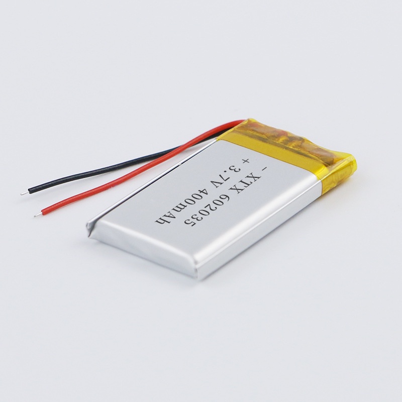 Pin Li-Po 3.7V 400mAh 602035 (Lithium Polymer) cho micro trợ giảng, định vị GPS, máy ghi âm, đồng hồ, smartwatch