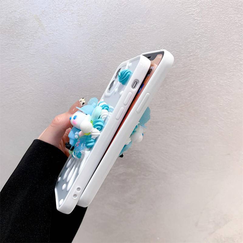 Ốp Điện Thoại Silicon Mềm Trong Suốt Chống Sốc Dễ Thương Cho iPhone 13 12 11 Pro MAX Mini X XS MAX XR SE 2022 2020 7 8 Plus