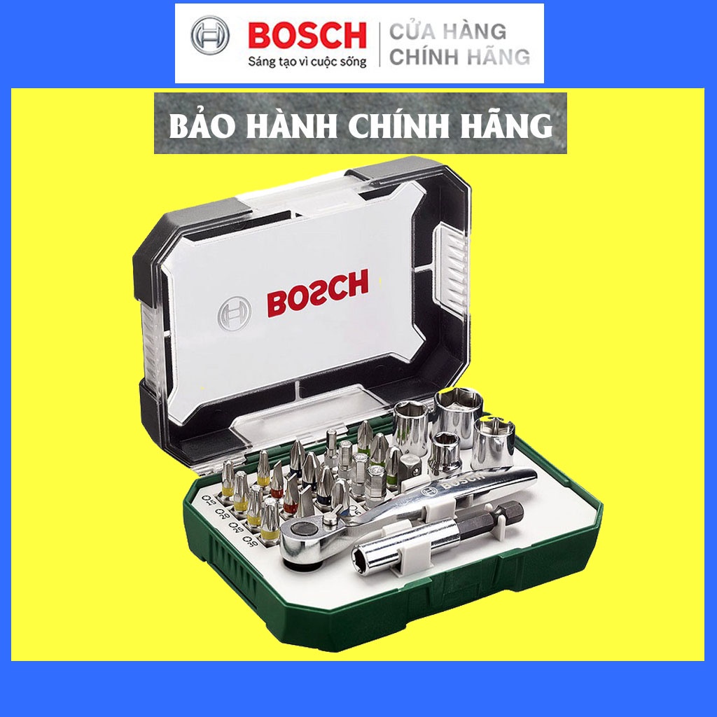 Bộ Tua Vít Đa Năng Bosch 26 Món